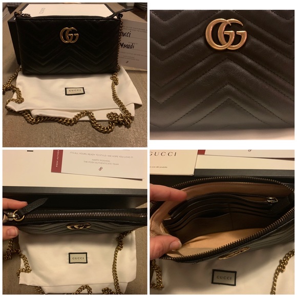 SOLD NWT Gucci Marmont Crossbody - Picture 6 of 7